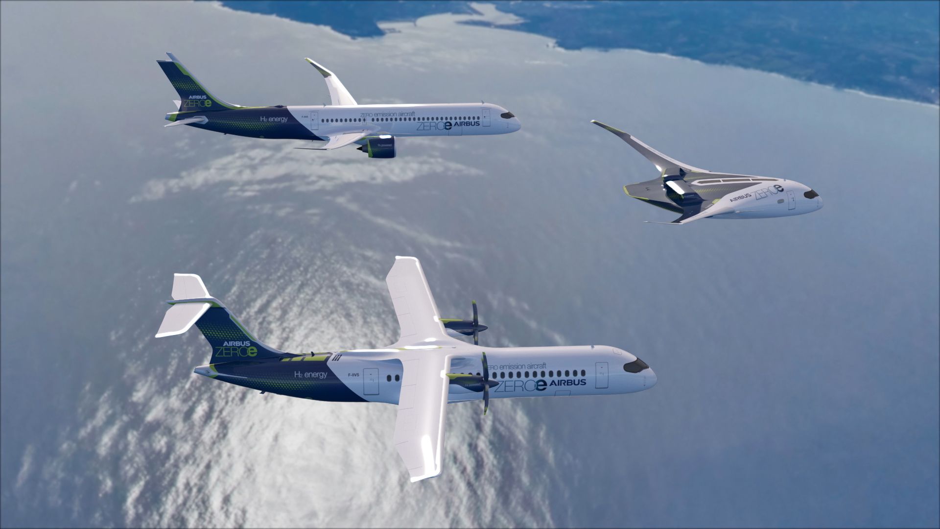 Airbus prototypes