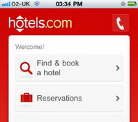 Hotels.com Launches Mobile Apps for iPhone, Android