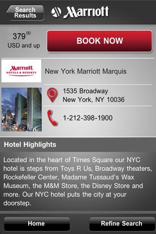 Marriott International Launches New Mobile App