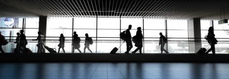 Global air travel