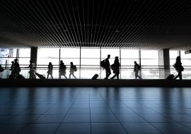 Global air travel