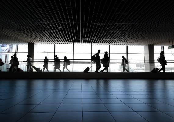 Global air travel